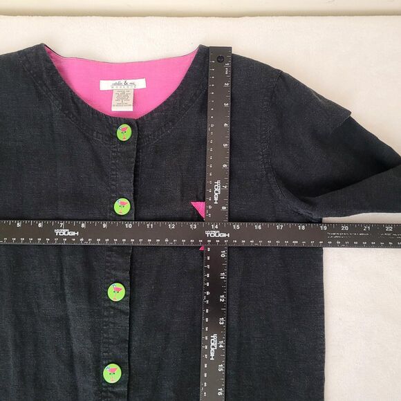 Vtg Natalie & Me Weekend Cocktail Martini Novelty Button Down Shirt Size Small - Picture 7 of 8